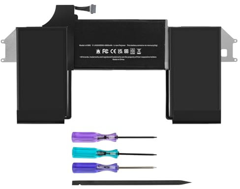 PASUKTER A1965 A1932 A2179 Laptop Akku für MacBook Air Retina 13 Zoll A1932(Ende 2018,Mitte 2019),A2179(Anfang 2020) Ersatzakku [11.4V,55Wh]