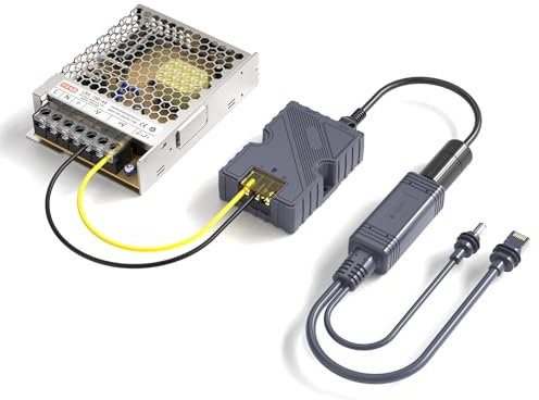 EDUP Starlink Mini Power Kit: 150W PoE Injector Gigabit Ethernet Adapter With Surge Protection & AC 110-260V to 48V/3A Power Supply & Mini Splitter