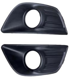 PYPFQUMQGR pour Citroen C4 2008-2012 Voiture Pare-Chocs Avant Feux Antibrouillard Lampe Capots Boîtier Couvercle Remplacement 1 Paire Cache Antibrouillard