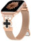 Bracelets Métal pour Bracelet Apple Watch 40mm 44mm 42mm 46mm 41mm 38mm 45mm 49mm Femme,Boucle Milanaise Magnétique Bracelet Acier Inoxydable Strap pour iWatch Series10 9 8 7 6 5 4 3 Ultra/2 SE 2nd