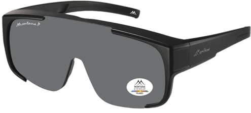 Polarisierende Montana Sonnenbrille/Überbrille inklusive Etui in vier Farben FO9