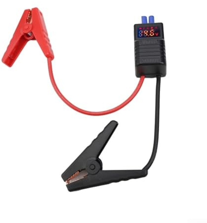 Smart For Jumper Clip avec connecteur pour prise EC5 pour une utilisation booster offrant une connexion sécurisée et une résistance au vieillissement électrique dans les câbles de batterie de voiture