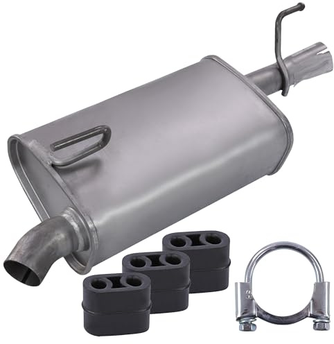 IMASAF Endschalldämpfer Set 34007329 hinten | Kompatibel mit: OPEL MERIVA A Großraumlimousine