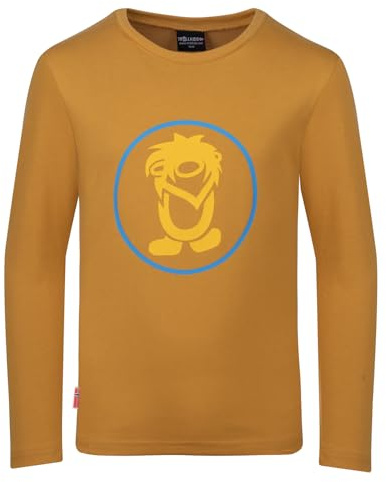 Trollkids Kids Troll Longsleeve 152, Mustard