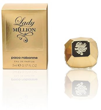 Lady Million by Paco Rabanne 0.17 oz Eau de Parfum Miniature Collectible by Unknown