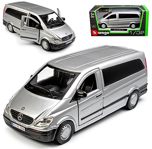 Mercedes-Benz Vito Silber 639 Ab 2007 1/32 Bburago Burago Modellauto Modell Auto