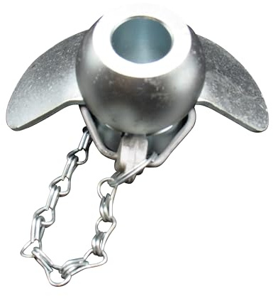 Secure Fix Direct Cat 3-2 Lower Link Ball & Guide Cone Assembly - 29mm X 64mm Linch Pin Tractor