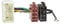 tomzz Audio 7037-003 Radio Adapter Kabel kompatibel mit Mitsubishi Pajero Outlander ASX ab 2007 auf 16pol ISO Norm
