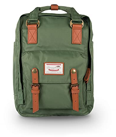 Doughnut MACAROON Rucksack Unisex 16L mit Laptopfach I Studenten-Rucksack funktionell & handgefertigt I ideal als Reise-Rucksack oder leichter City-Rucksack I Daypack (Melon)