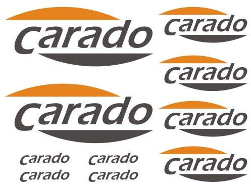 myrockshirt carado Aufkleber Aufkleber Wohnmobil Camper Wohnwagen Caravan Camping Sticker 10 Stücke ca.30cm Aufkleber Autoaufkleber Sticker Decal ohne Hintergrund UV&Waschanlagenfest