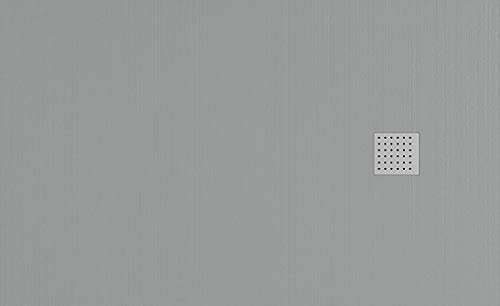 PLATO DE DUCHA RESINA Mod. LAROC CARGA MINERAL Y GEL COATS (GRIS CLARO, 200 X 80)