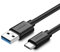 CABLE USB 3.0 A USB TIPO C 3A - 1.5M QC -NEGRO - UGREEN