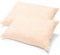 aqua-textil Classic Line Kissenbezug 2er-Set 40x60 Natur Baumwolle Kissen Bezug Reißverschluss Jersey Kissenhülle