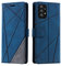 Samsung Galaxy A33 5G Case, Shockproof Premium Leather Stand Notebook Wallet Phone Case Flip Folio TPU Bumper Magnetic Clasp Protective Cover for Samsung A33 5G with Card Slot Photo Slot, Blue