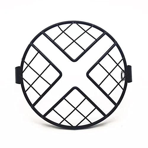 Scheinwerferschutz Für Brixton Cromwell 125 Motorrad Scheinwerferabdeckung Mesh Scheinwerferschutz Halter Metall Grillabdeckung Schutz (Color : Style 1)