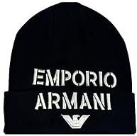 Emporio Armani Herren Mütze 6274063F570 Schwarz, Schwarz , 58