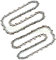 perfektGarten Lot de 2 chaînes de tronçonneuse 45 cm 1,3 mm 3/8 62 compatibles avec Oregon 91PJ062E / 91PJO62E / 91VXL062E