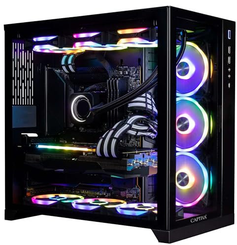 Captiva PC Highend Gaming I73-927 | Intel Core i9 13900KF | 128GB DDR5 RAM | NVIDIA GeForce RTX 4070 12GB | 2 TB SSD | Windows 11 Home