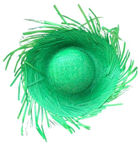 Fcnjsao Handgefertigter Sombrero-Hut aus Mexikanern, klein bis groß, perfekt für spanische Feiertage, Mexikaner, Partyhut, Sombrero-Hut