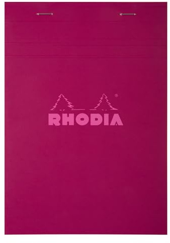Rhodia 12295C 10 Notizblöcke N.12 8,5x12cm 80 Blatt kariert Farben sortiert