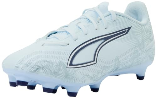 Puma Scarpa da Calcio Unisex Ultra 6 Play FG/AG, Icy Blu Bianco-Blu, Taglia 40, Icy Blue Puma Bianco Blu Gioiello, 41 EU