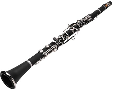 Walmeck Klarinette G Key 17 Keys Professionelles Holzblas -Musikinstrument mit Hardbox -Reinigungstuch für Kinder Erwachsene Anfänger Leistung
