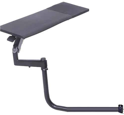 Générique Compatible avec D-Mount OK5030 OK5010, Support de Pied de Chaise, Plateau d'ordinateur Portable, Support de Clavier Pliable for Usage au Bureau(OK5030 Black)