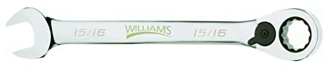 Williams 1230RC Knarren-Ring-Maulschlüssel, 12 Punkt, 15/16 Zoll