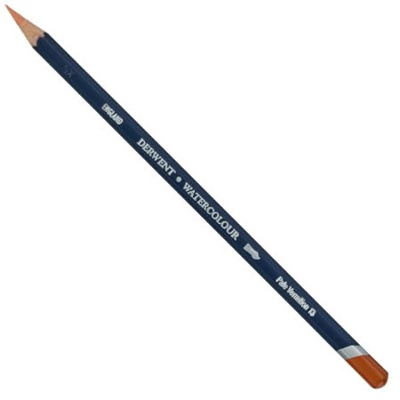 Derwent 13 Watercolour Pencil - Pale Vermilion