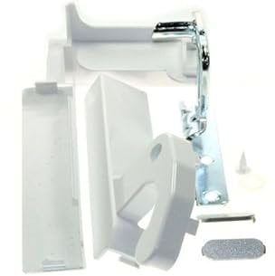 KIT CHARNIERE OUVERTURE PORTE GAUCHE pour REFRIGERATEUR BEKO - 4900051600