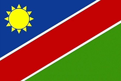 U24 Fahne Flagge Namibia Bootsflagge Premiumqualität 40 x 60 cm