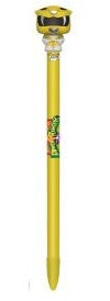 Funko - Stylo Power Rangers - Power Ranger Jaune Pop Pen Topper - 0889698131254