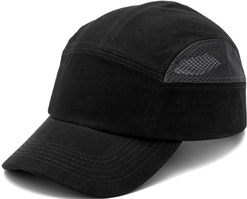 Pyramex EHP50011-7 Peak Bump Cap, 7cm, Schwarz/Grau