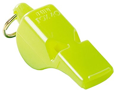 B+D FOX40 'Mini' Sport & Schiedsrichter - Pfeife blau (Neongelb)