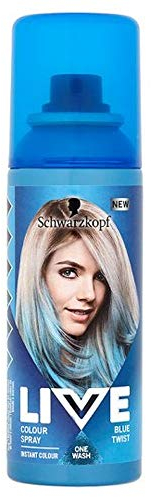 Schwarzkopf Live Colour Spray Blue Twist 120ml