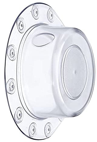 Bathtub Overflow Drain Suction Cover/Plug for Deep Water Baths, Deep Bath Drain Cover Adds Inches of Tub Water for Warmer and Comfortable Shower