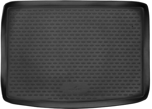 WALSER XTR Kofferraumwanne für VW Golf Plus V 12/2004-12/2013, 100% passgenaue Antirutschmatte Auto, Gummimatte Auto, Kofferraum Schutzmatte, Anti Rutsch Matte Gummi, Auto Gummimatten