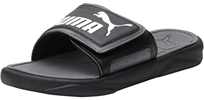 PUMA Unisex Royalcat Comfort Tongs, Puma Black Castlerock Puma White, 46 EU