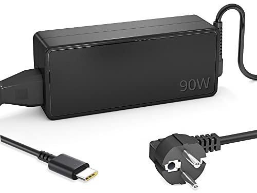 USB C Netzteil 90W, CYD 90W USB Type C Notebook-Netzteil Geeignet für MacBook Pro13 / 15, MacBook 2015/2016/2017/2018, XiaoMi Notebook Air/Pro, Huawei P20, 9, Honor 8