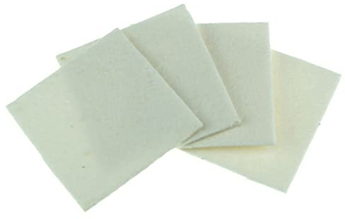 Jonoisax Manta de Fibra de cerámica antirrefractaria - Aislamiento de Manta con Agujas de silicato de Aluminio para Estufas de leña, hornos de Pizza, hornos, forjas y más,150 * 150 * 6mm