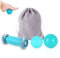 UNIDEAL Massagebälle Igelball Set, Fußmassage Roller, Massagebälle für Plantarfasziitis mit Tragetasche, Premium Fußmassagegerät zur Stressreduzierung und Entspannung, Linderung von Muskelkater