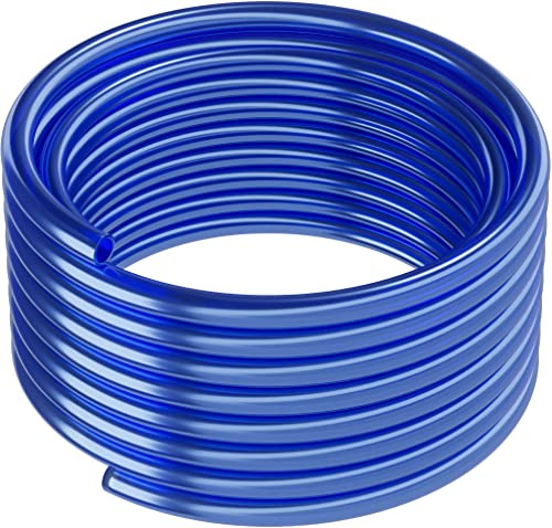 ARKA PVC-Schlauch - 9/12 mm, 10 m, Grau - Langlebiger Flexschlauch für vielseitige Anwendungsbereiche, ideal für die zuverlässige Wasser- und Luftzirkulation in Aquarien und Teichen