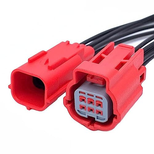 Elecbee 6 broches moto Obd diagnostic prise mâle prise femelle connecteur électronique étanche avec câble pour
