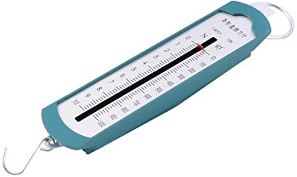 BESPORTBLE 1 Set 3 Stück Feder-Dynamometer Hängehaken Präzisions-Federwaage Dynamometer Handgriff Edelstahl Praktisches Kraftmessgerät Tragbares Kraftmessgerät Tragbares