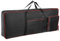 Okllen Custodia per tastiera a 61 tasti, portatile, resistente, impermeabile, in tessuto Oxford 600D, con imbottitura in cotone da 10 mm