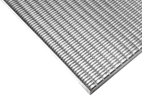 B2 Norm Gitterrost Pressrost verzinkt 500x1200x20mm Masche 30/10 T-Profil