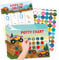 Potty Training Reward Chart, KAMHBE 10 Sheet Potty Training Chart for Toddlers Boys Girls - Car Potty Chart with Stickers Toilet Training Reward Chart Develop Toileting Habit (Car)
