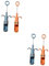 HEMOTON 4 Stück Entkerner Pitter-entferner Kern Entfernen Roter Dattelkernentferner Fruchtkernentferner Tragbarer Entsafter Maraschino-kirschen Fruchtpresse Obst Rostfreier Stahl Avocado