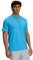 Under Armour Mens UA Left Chest Logo Short Sleeve Ether Blue/White XL