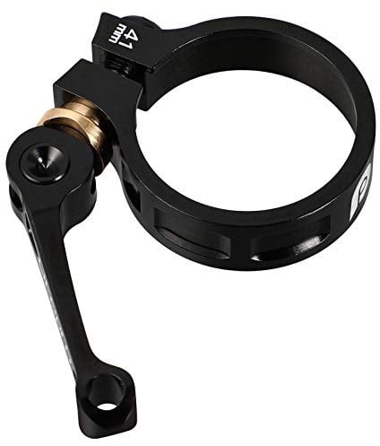 CORHAD Bike Seat Posts Bike Suspension Seatpost Clamp 33.9mm Diameter Black Universal Fit